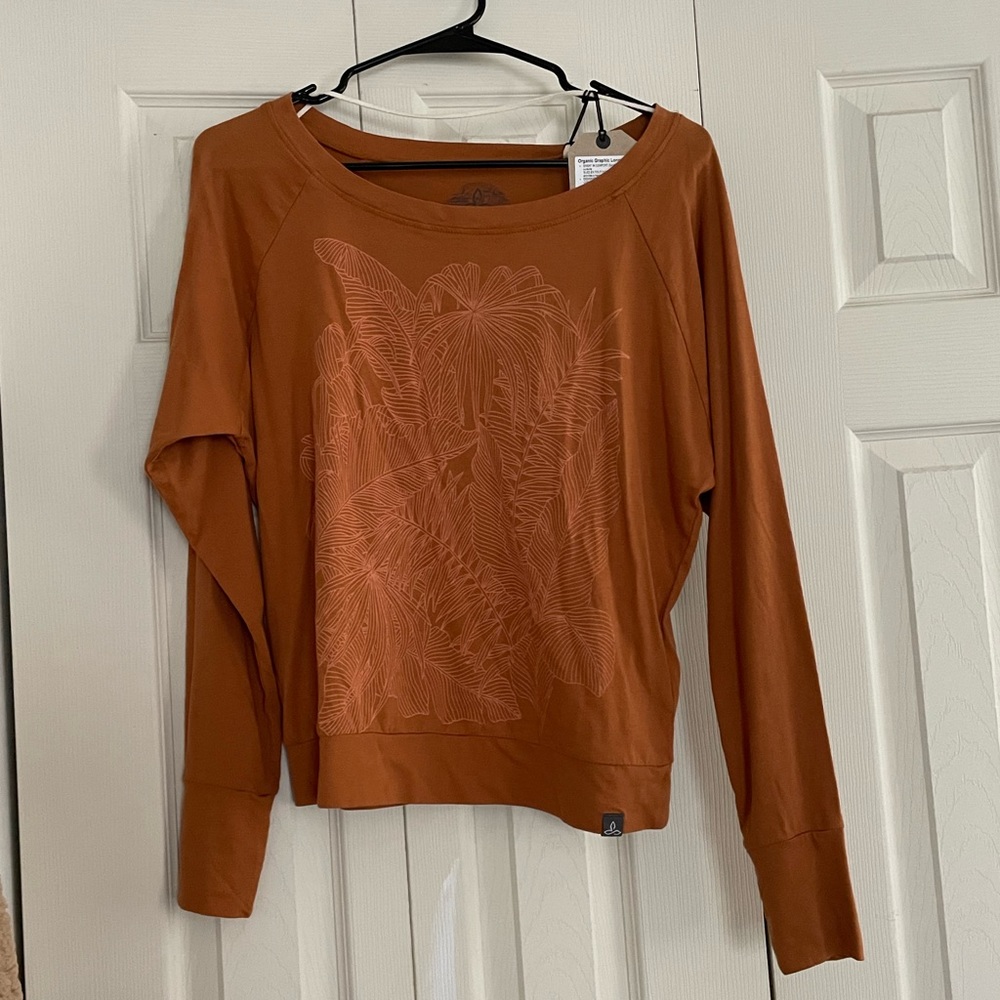 NWOT Prana Organic Long Sleeve Shirt